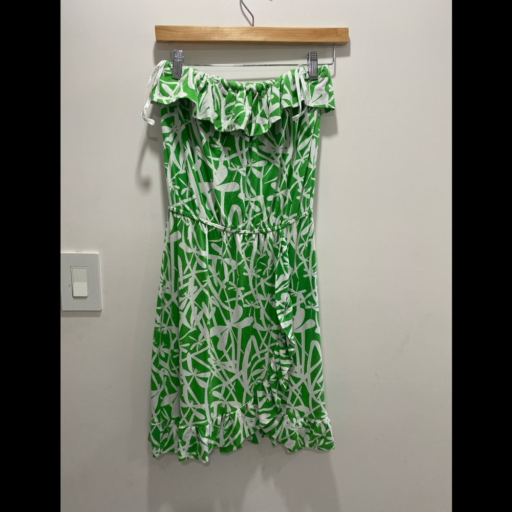 Lilly Pulitzer strapless mini dress